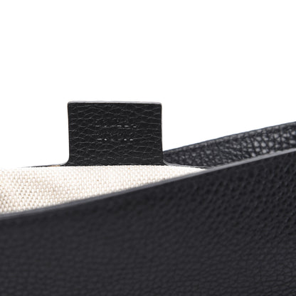 Gucci Pebbled Calfskin Medium Soho Flap Crossbody Black 7 of 10