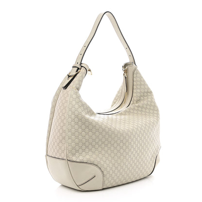Gucci Guccissima Medium Nice Hobo Off White 2 of 13