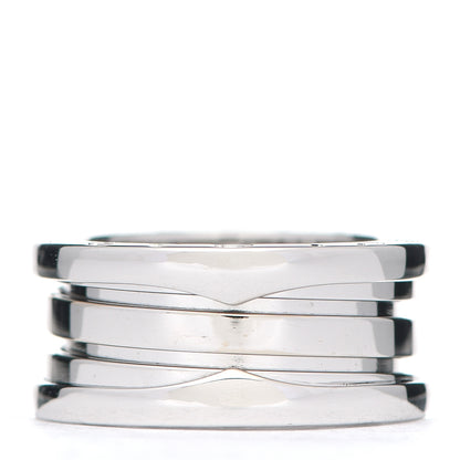 Bulgari 18K White Gold B.Zero1 Three-Band Ring 48 4.5 3 of 6