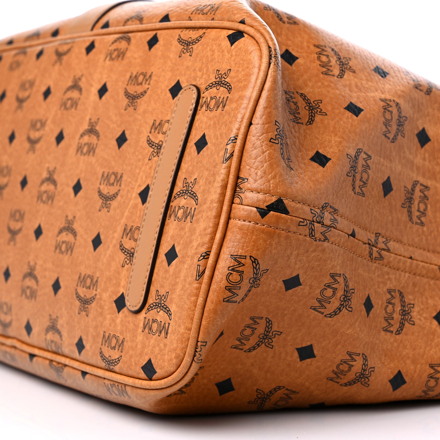 Visetos Large Liz Reversible Shopper Tote Cognac
