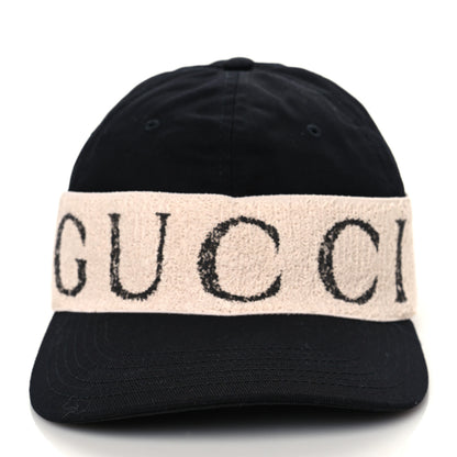 Gucci Gabardine Gucci Headband Baseball Hat M Black 2 of 7