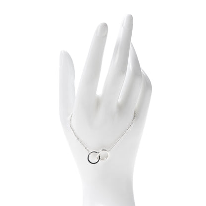 Tiffany Sterling Silver 1837 Interlocking Bracelet 2 of 5