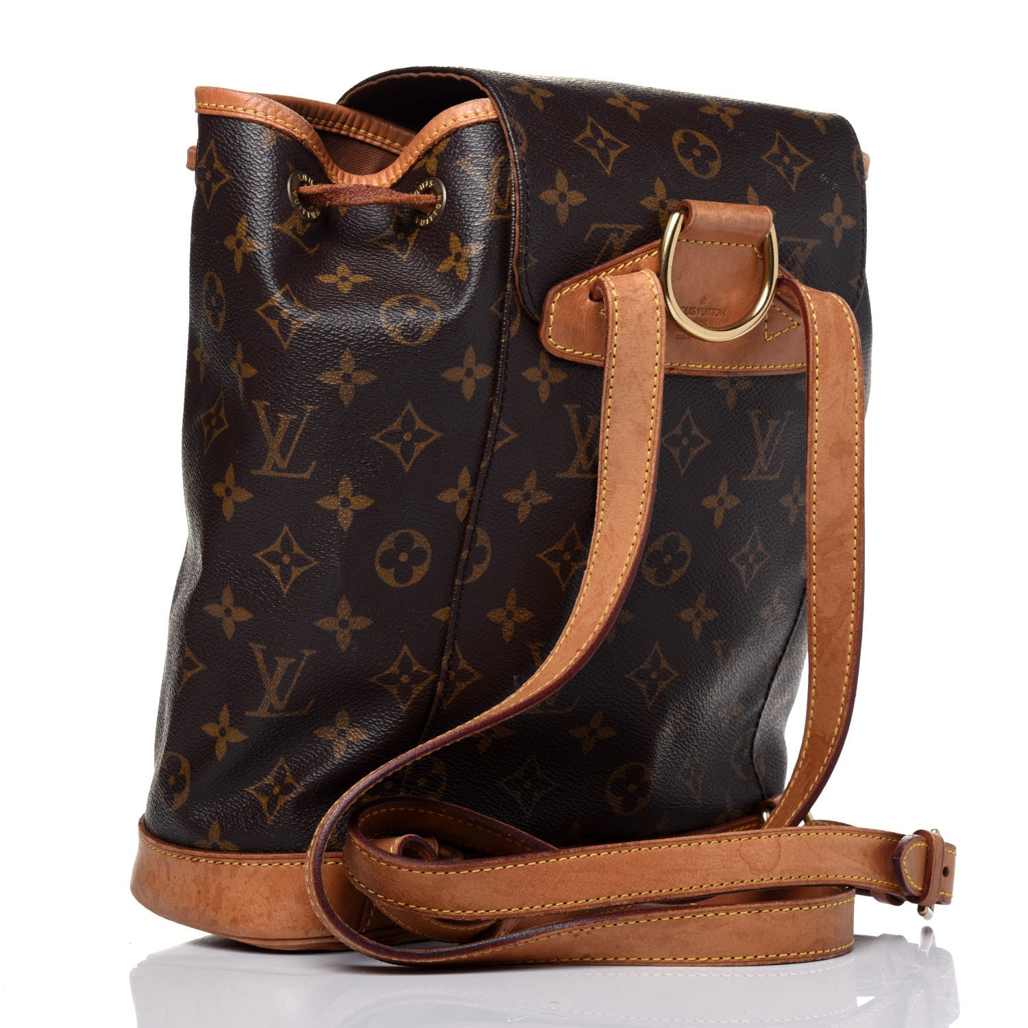 Louis Vuitton Monogram Montsouris MM Backpack 2 of 29