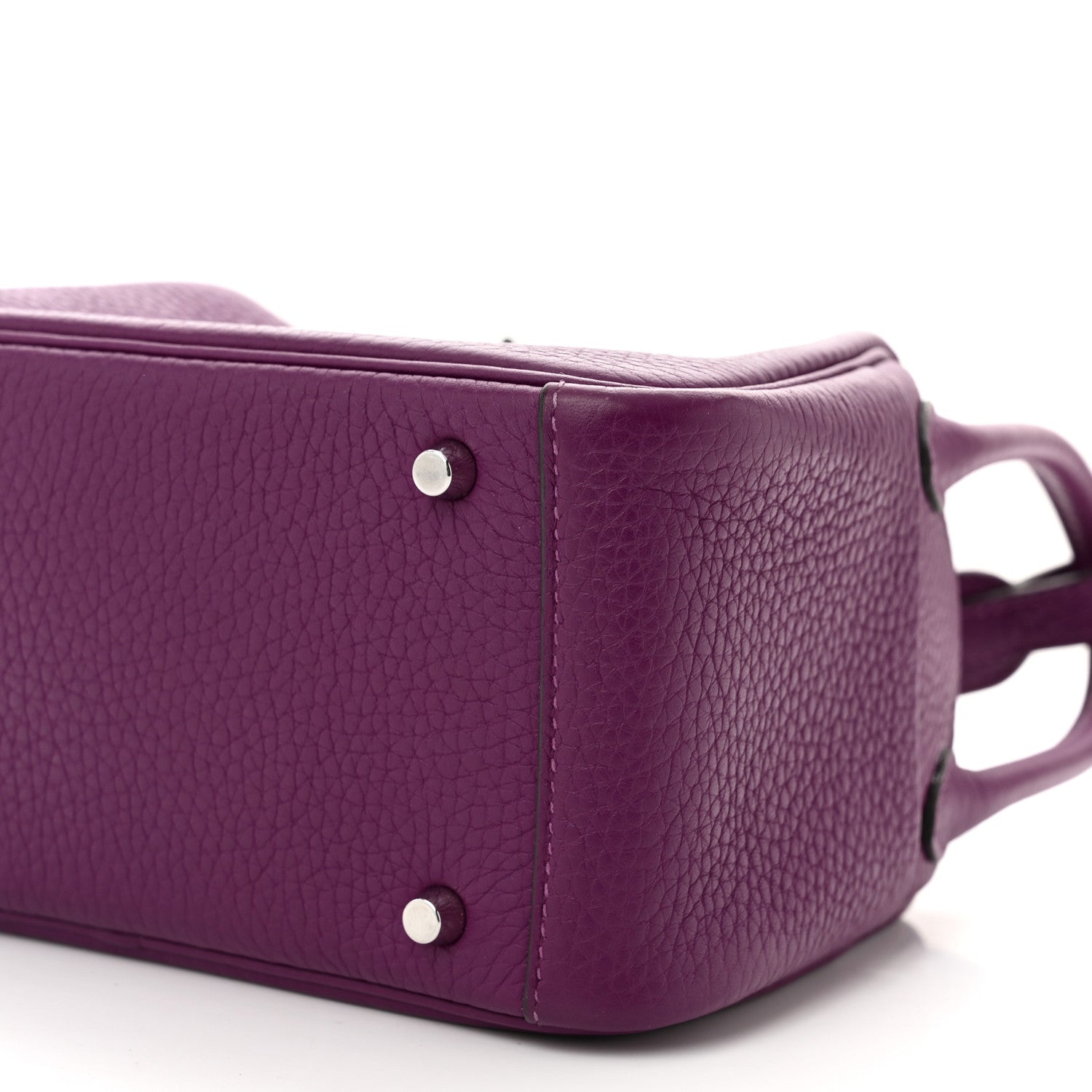 Hermes Taurillon Clemence Mini Lindy 20 Anemone 10 of 13