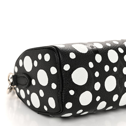 Louis Vuitton LV X YK Empreinte Infinity Dots Nano Speedy Bandouliere Black White 8 of 9