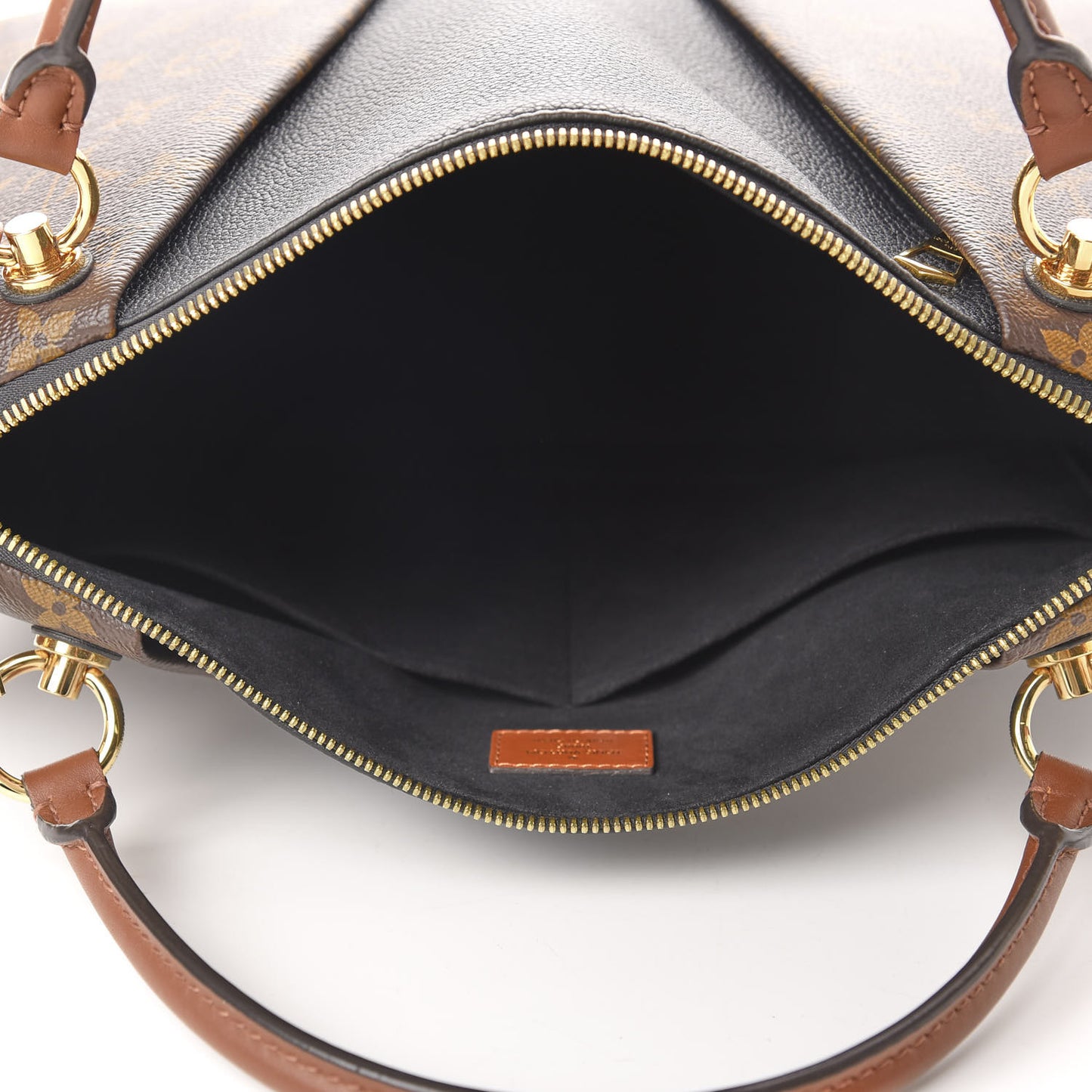 Monogram V Tote MM Black