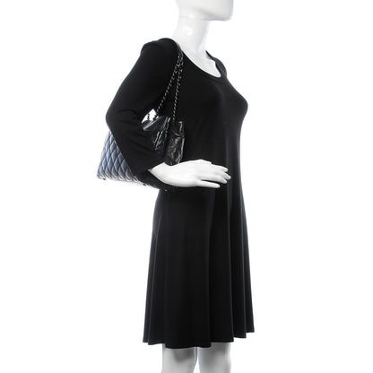 Chanel Calfskin Medium Stitch It Tote Black 2 of 7
