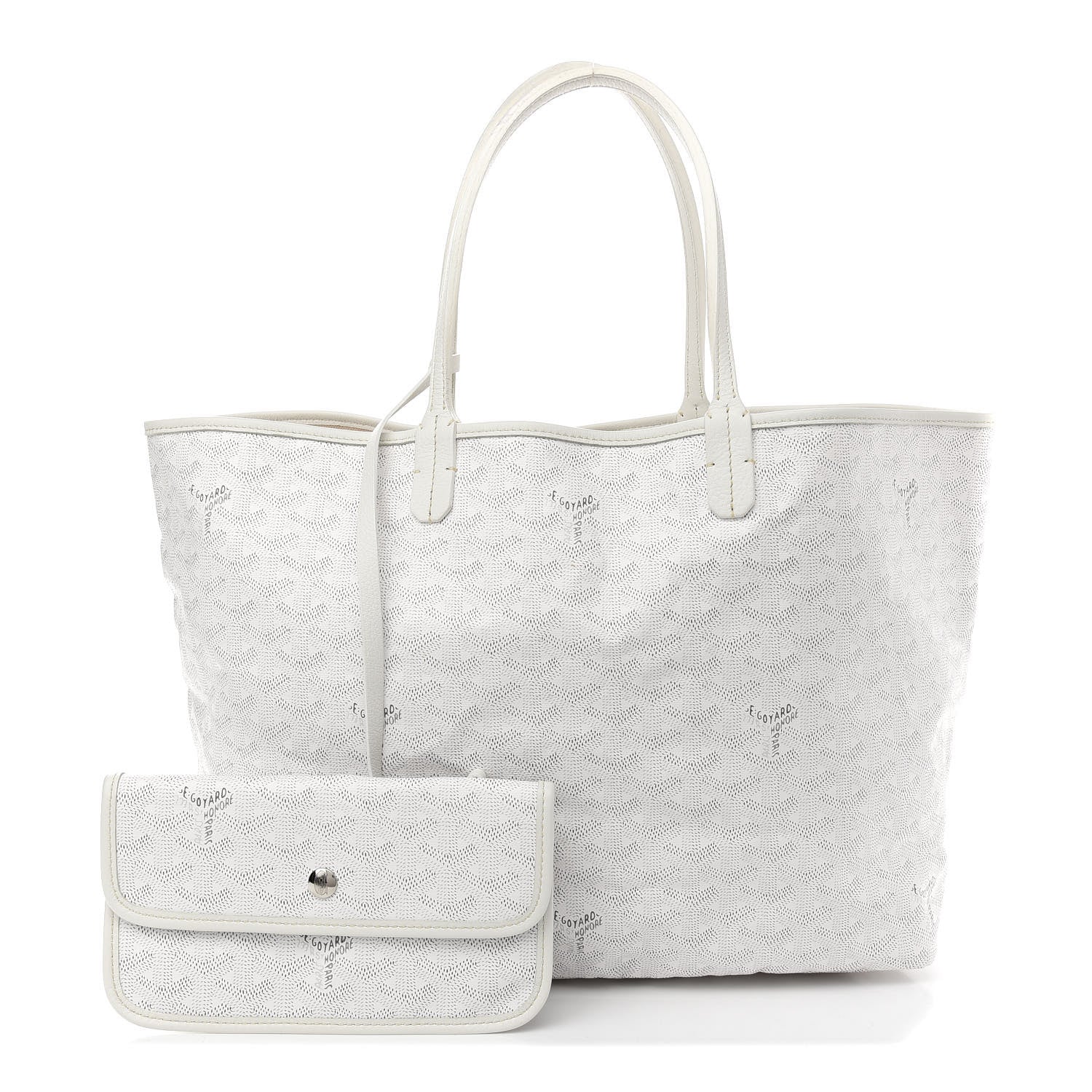 Goyard Goyardine Saint Louis PM White 1 of 10