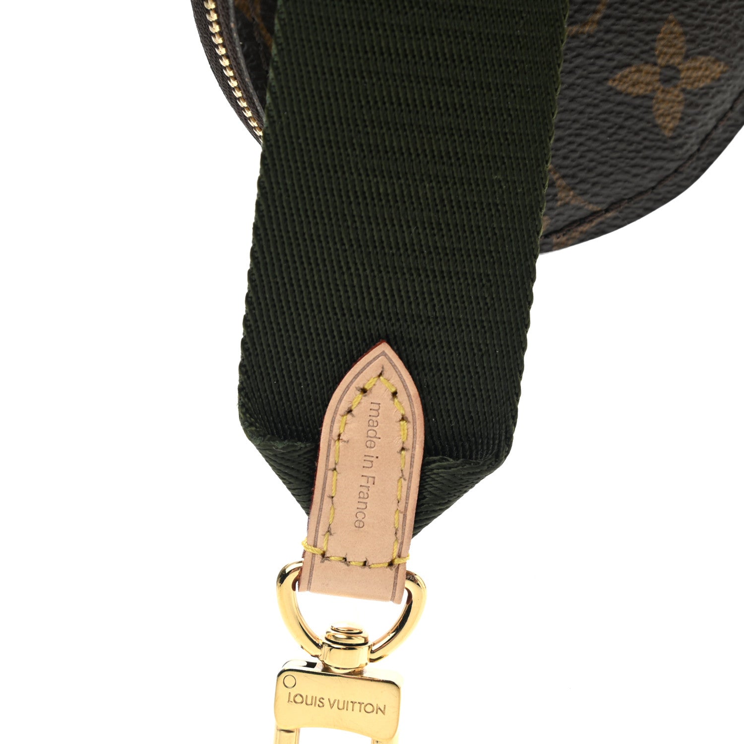 Louis Vuitton Monogram Multi Pochette Accessories Bandouliere Shoulder Strap Kaki 3 of 4