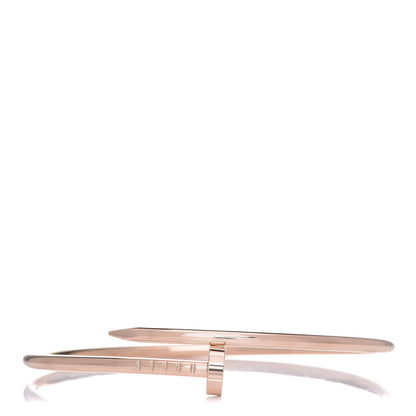 Cartier 18K Pink Gold Small Juste Un Clou Bracelet 16 1 of 5