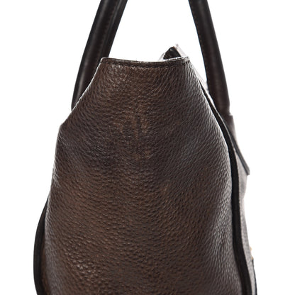 Celine Pebbled Calfskin Mini Luggage Brown 13 of 16