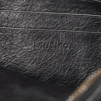 Balenciaga Agneau Classic Hardware XS Reporter Crossbody Black 6 of 9