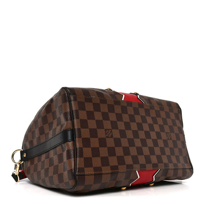 Louis Vuitton Damier Ebene Karakoram Speedy Bandouliere 30 3 of 8