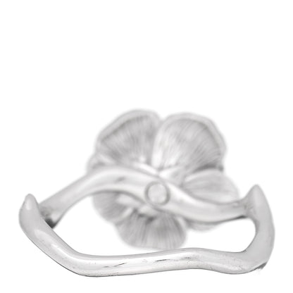 Christian Dior 18K White Gold Diamond Small Rose Dior Bagatelle Ring 54 7 3 of 5