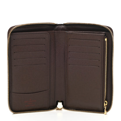 Louis Vuitton Damier Ebene Zippy Compact Wallet 5 of 9