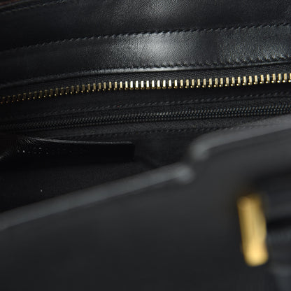 Saint Laurent Textured Calfskin Small Classic Y Cabas Black 9 of 10