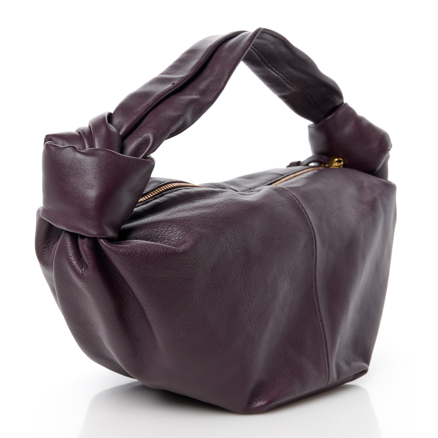 Bottega Veneta Nappa Mini Double Knot Bag Grape 3 of 12