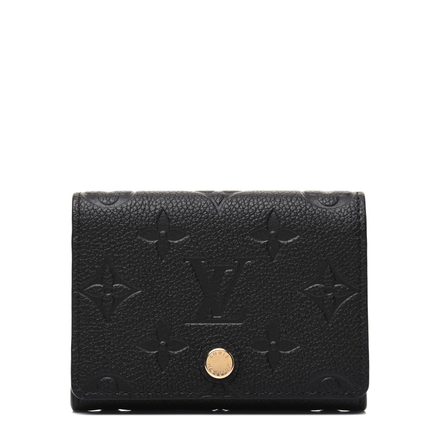 Louis Vuitton Empreinte Business Card Holder Black 1 of 12