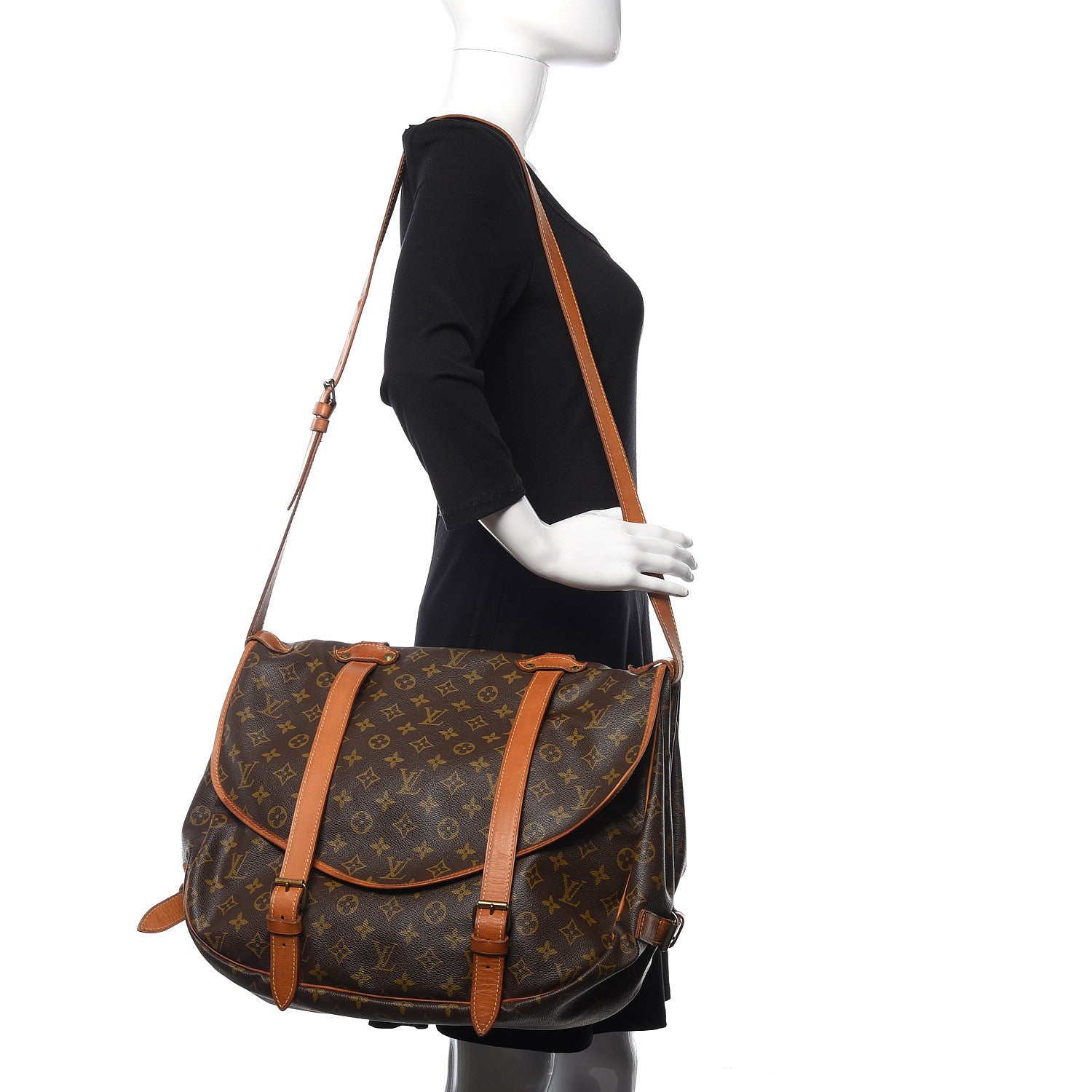 Louis Vuitton Monogram Saumur 43 2 of 10
