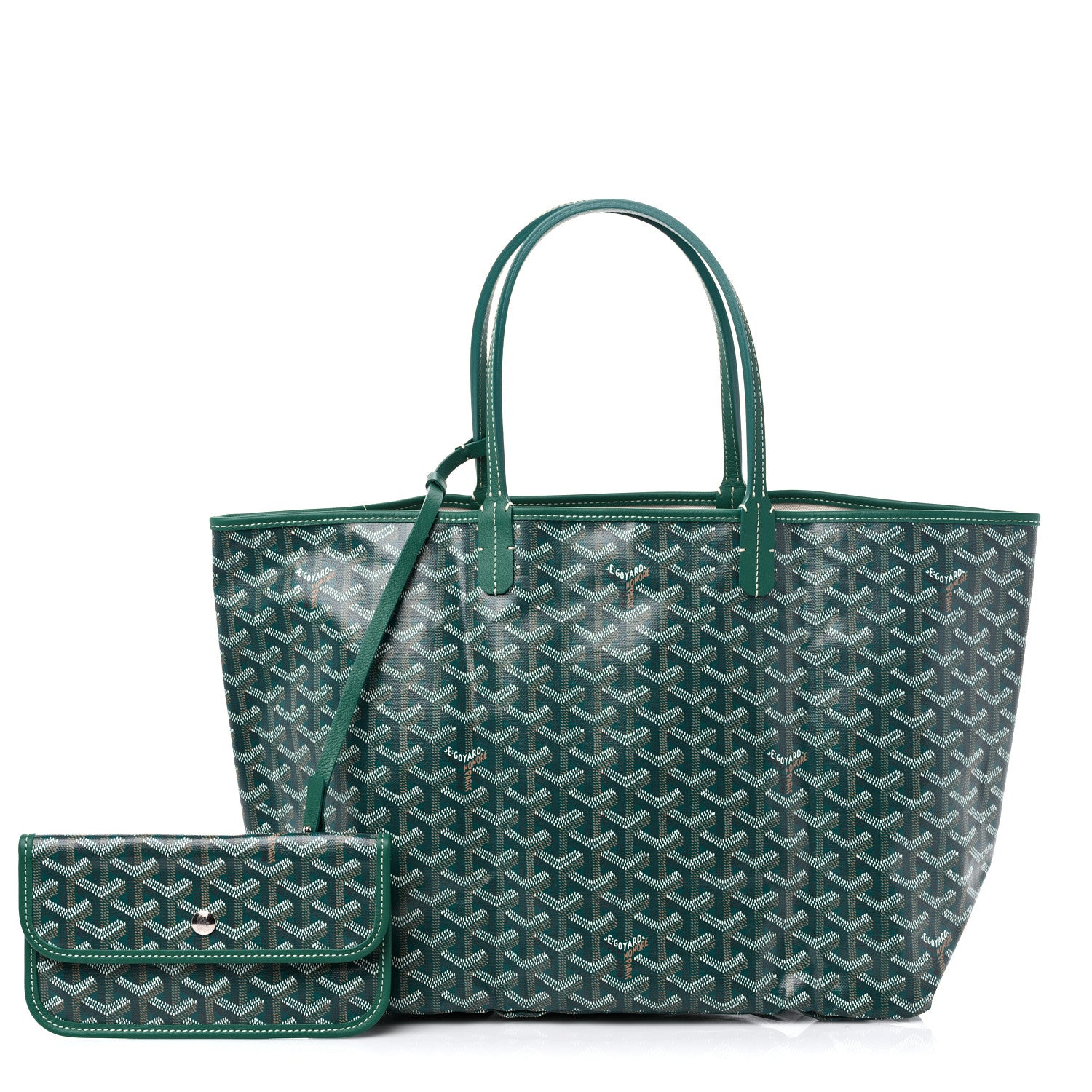 Goyard Goyardine Saint Louis PM Green 1 of 8