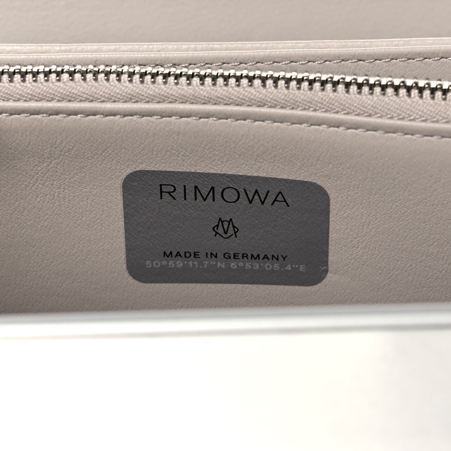 Christian Dior X RIMOWA Aluminum Personal Clutch On Strap Silver 7 of 13