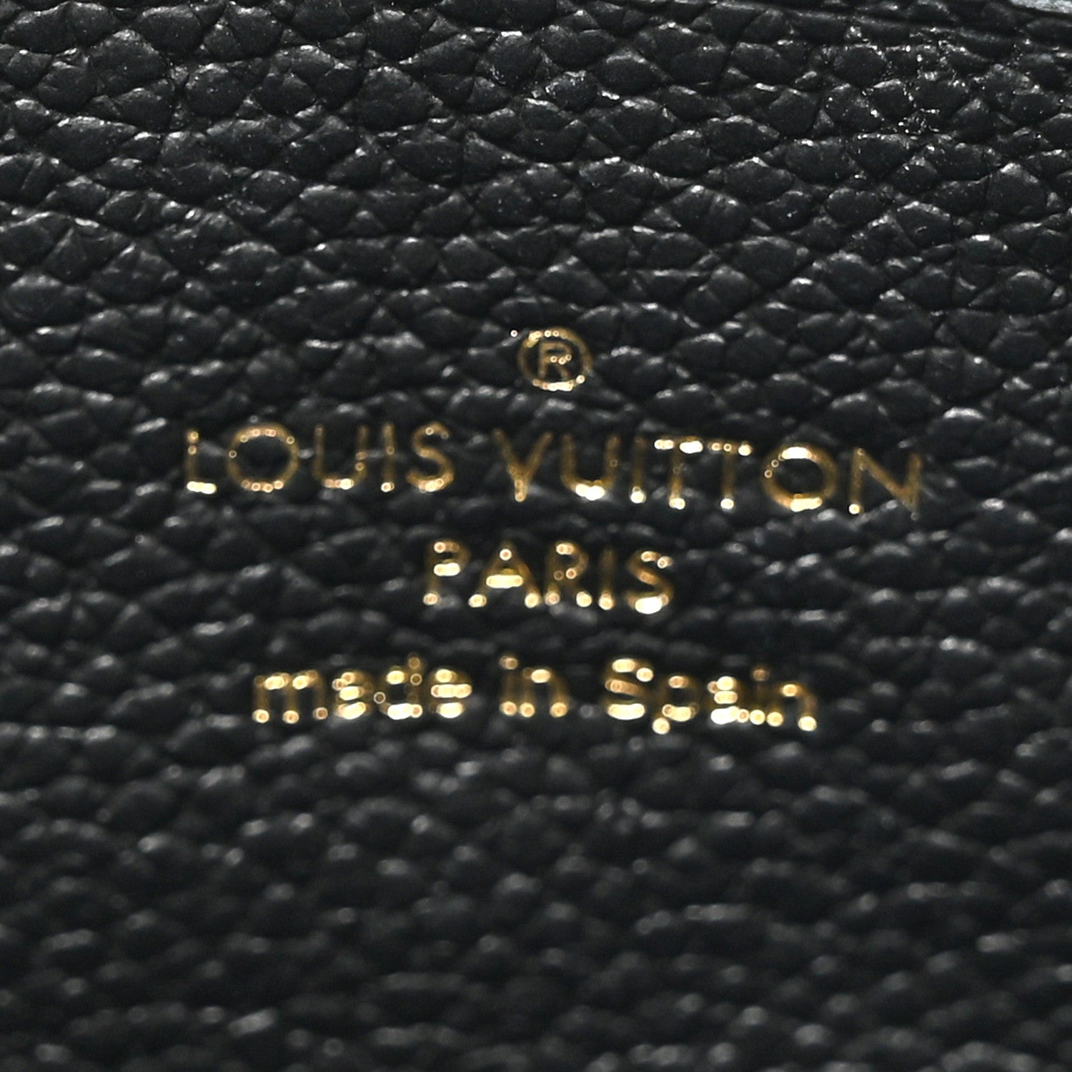 Louis Vuitton Empreinte Double Zip Pochette Black 7 of 12