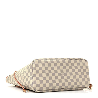 Louis Vuitton Damier Azur Neo Neverfull MM Rose Ballerine 3 of 4