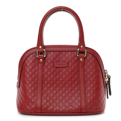 Gucci Soft Microguccissima Mini Dome Bag Rosso 1 of 18