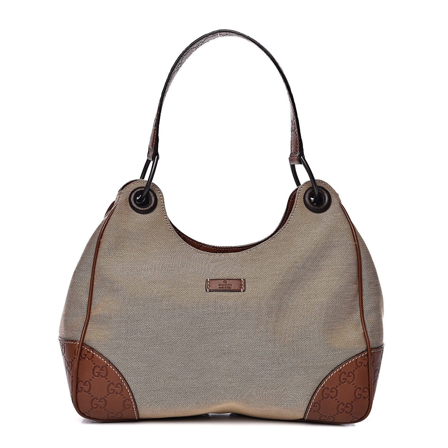 Gucci Canvas Guccissima Hobo Brown 1 of 13
