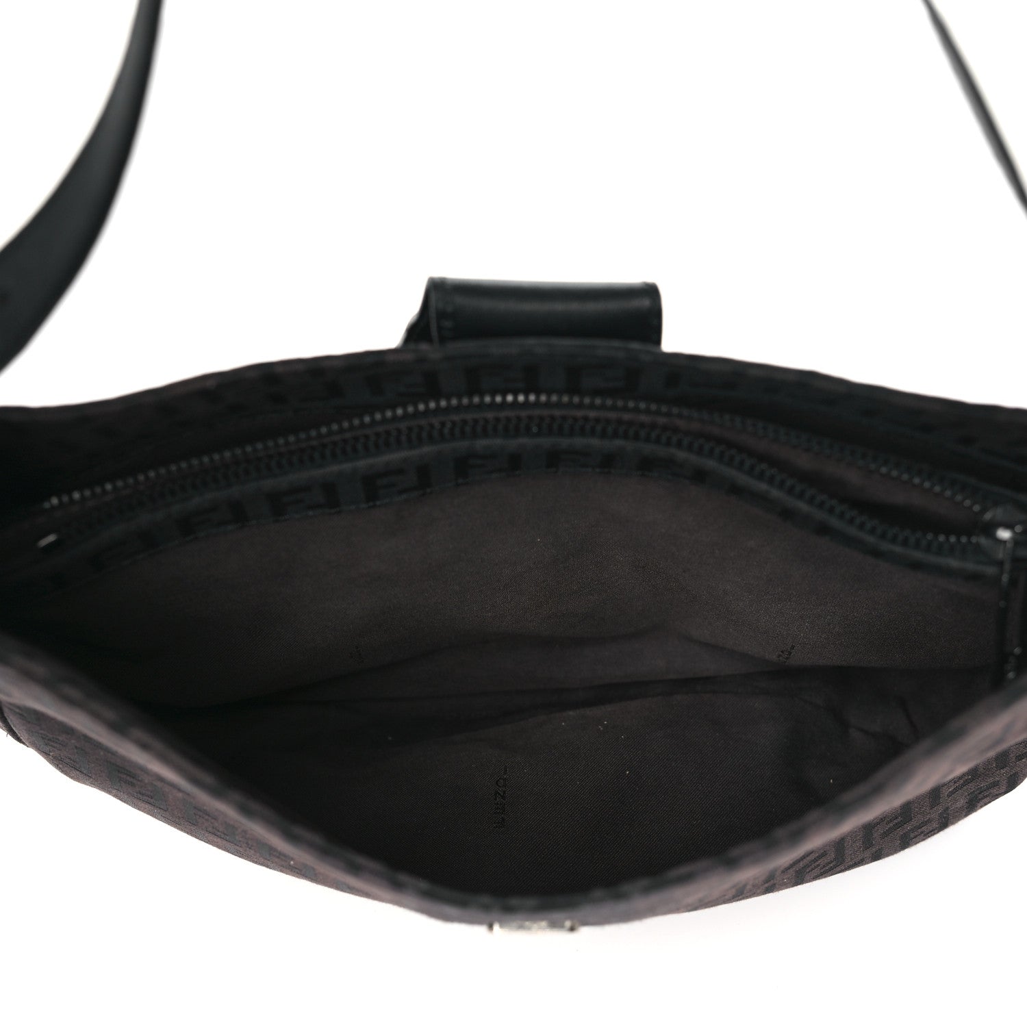 Fendi Zucchino Small Hobo Black 5 of 10