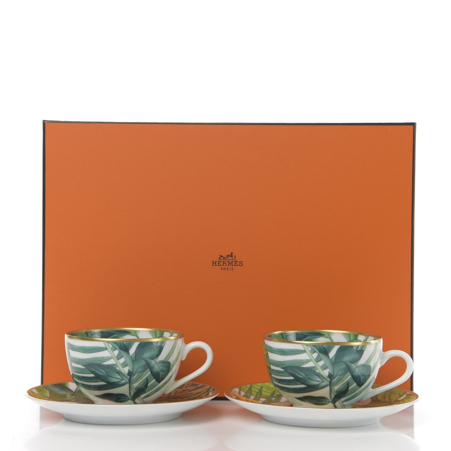 Porcelain Passifolia Tea Set