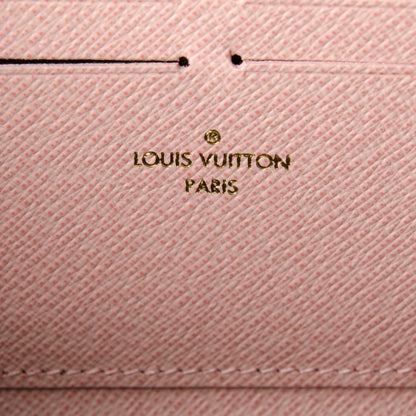 Louis Vuitton Monogram Clemence Wallet Rose Ballerine 6 of 7