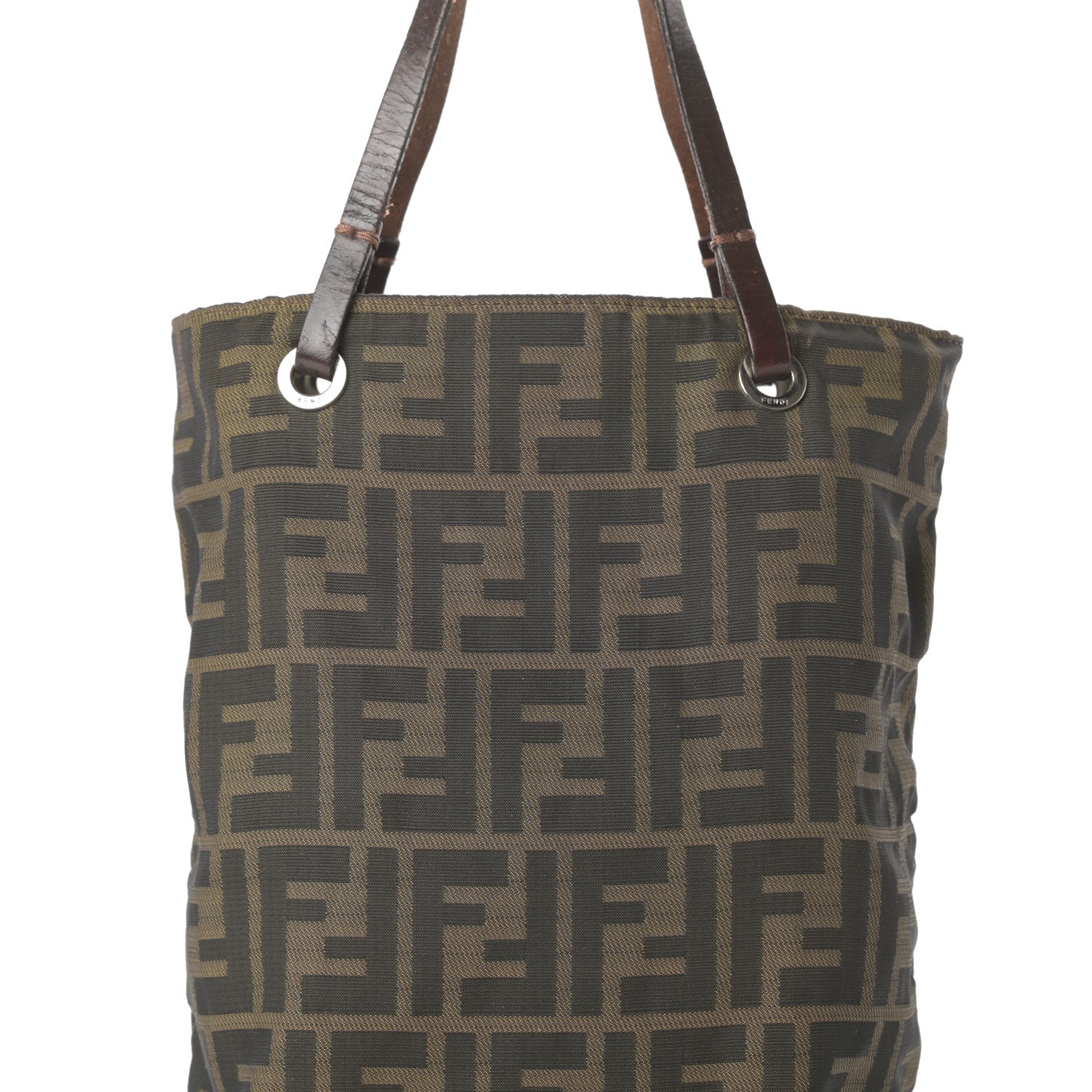 Fendi Zucca Mini Tote Tobacco 8 of 18