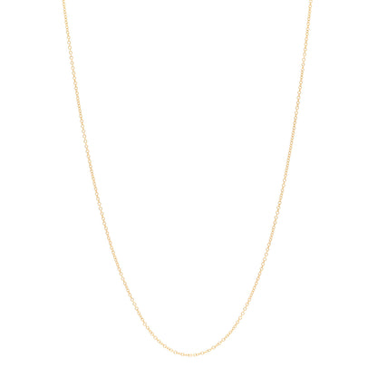 Tiffany 18K Yellow Gold Chain Necklace 18" 1 of 4