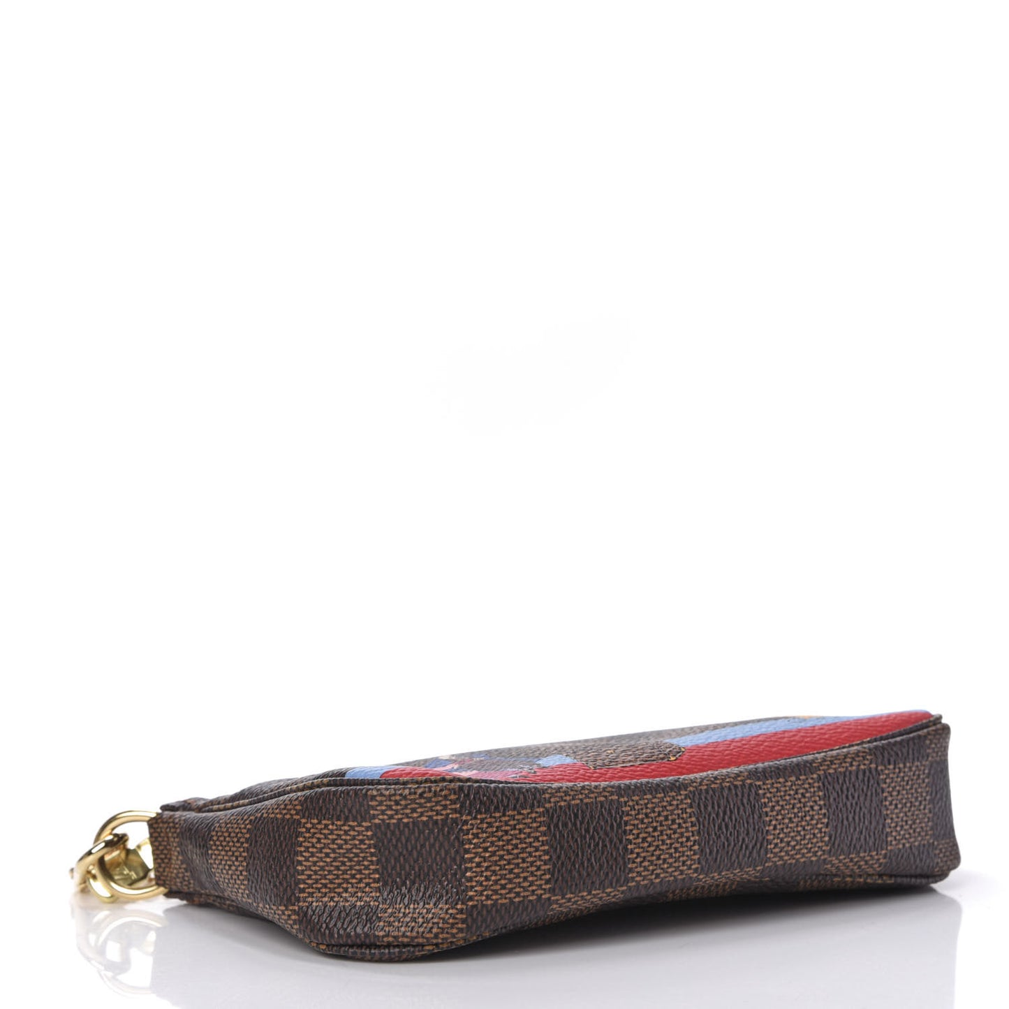 Damier Ebene 2016 Christmas Animation Mini Pochette Accessories
