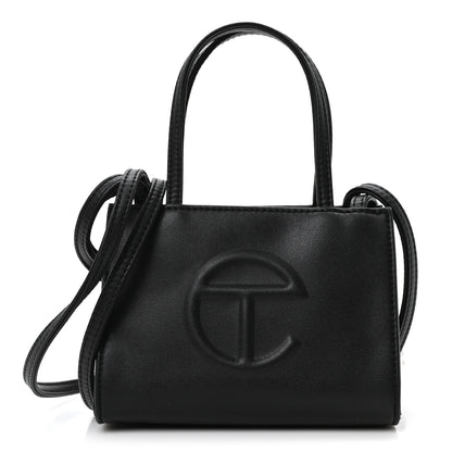 Telfar Vegan Leather Small Shopping Bag Black 1 of 10