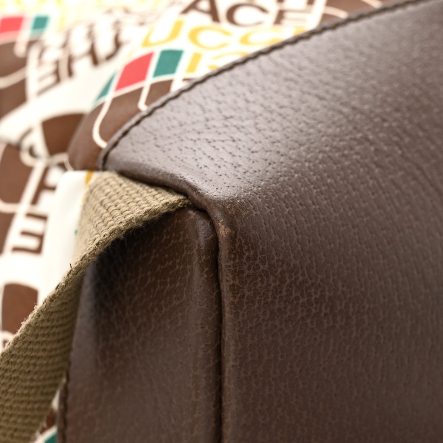 X THE NORTH FACE Econyl Nylon Medium Backpack Brown White