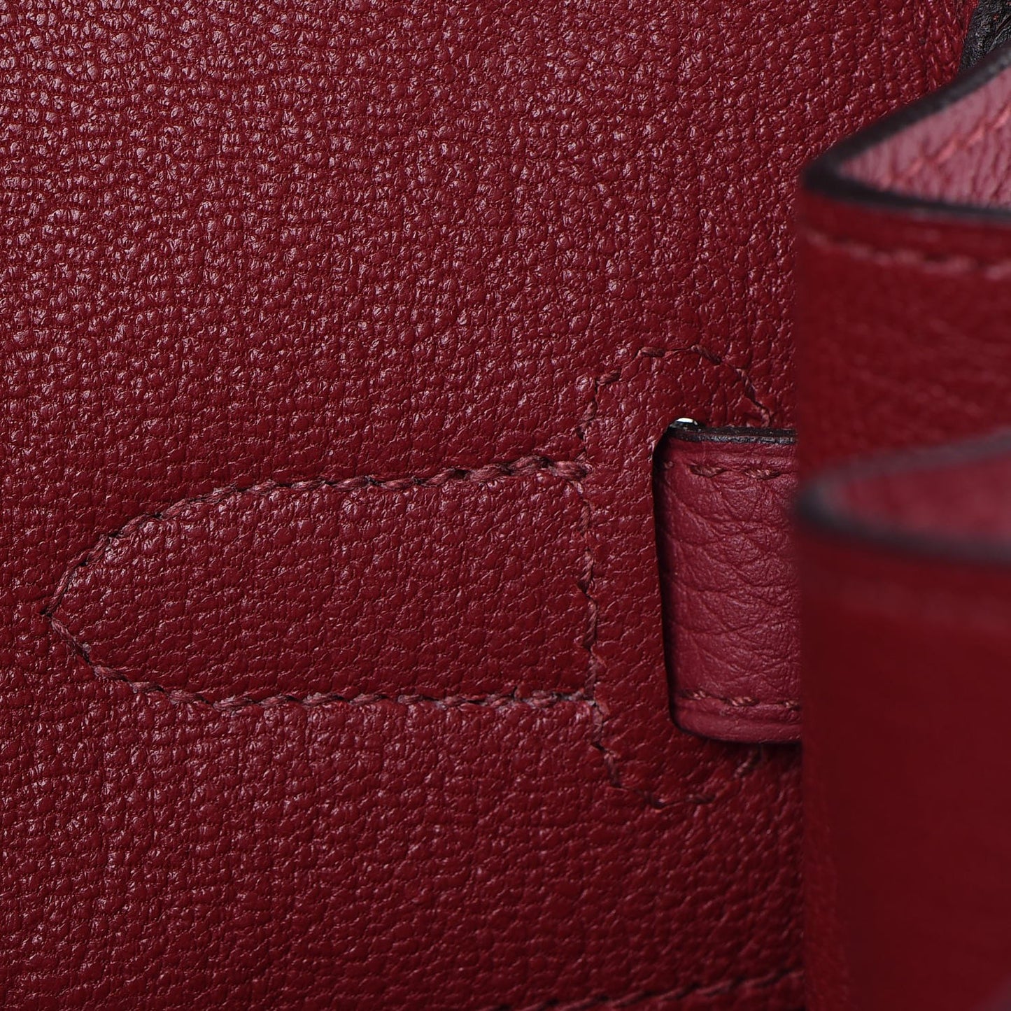 Togo Birkin 35 Rouge Grenat