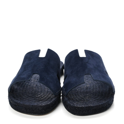Hermes Calfskin Mens Antigua Espadrille Sandals 42 2 of 9