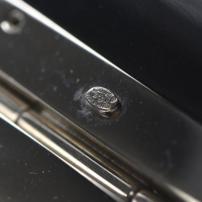 Chanel Resin Crystal CC Cross Cuff Black 5 of 5