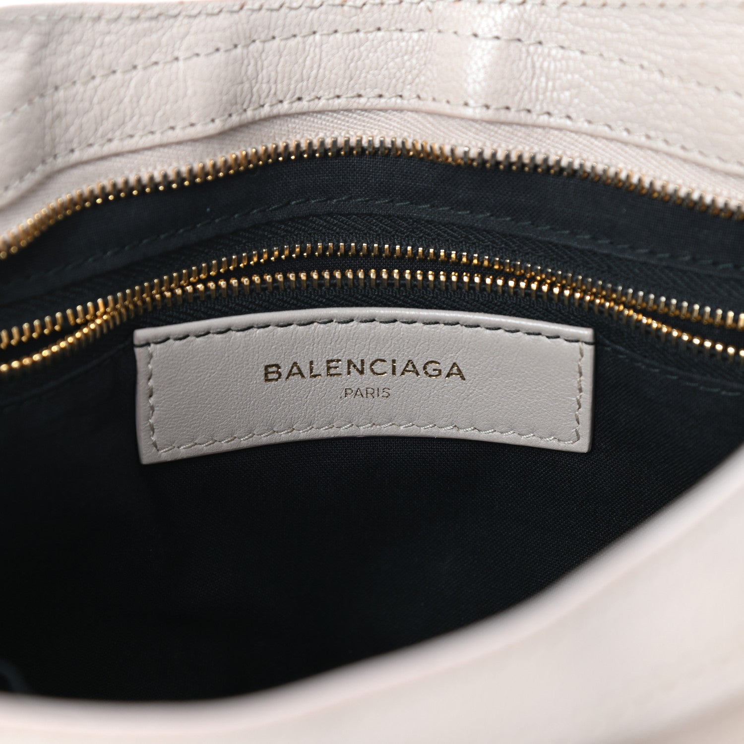 Balenciaga Chevre Gold Metallic Edge Hardware S City Beige Praline 6 of 8