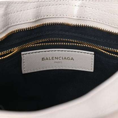 Balenciaga Chevre Gold Metallic Edge Hardware S City Beige Praline 6 of 8