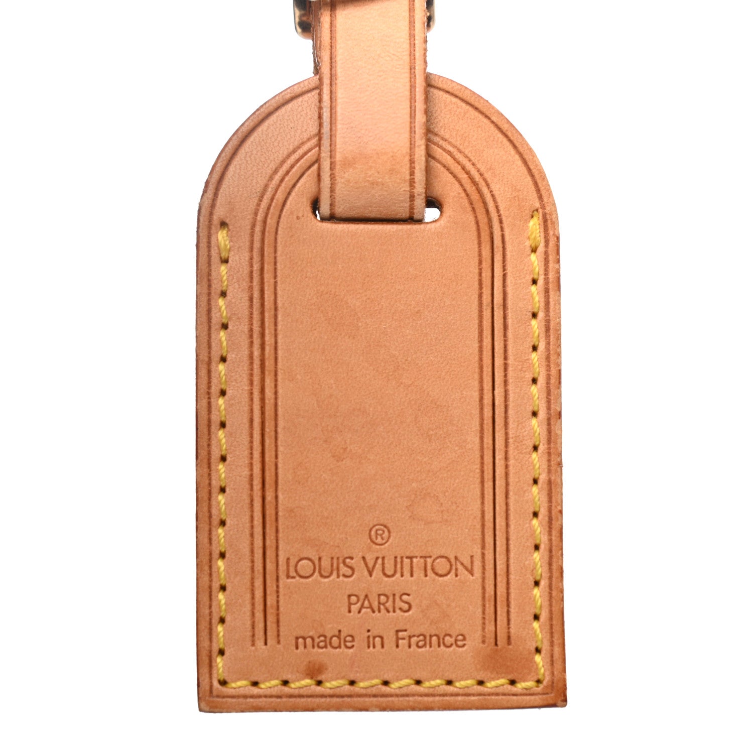 Louis Vuitton Vachetta Luggage Tag 3 of 4