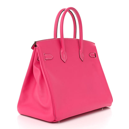 Hermes Epsom Birkin 35 Rose Tyrien 3 of 11