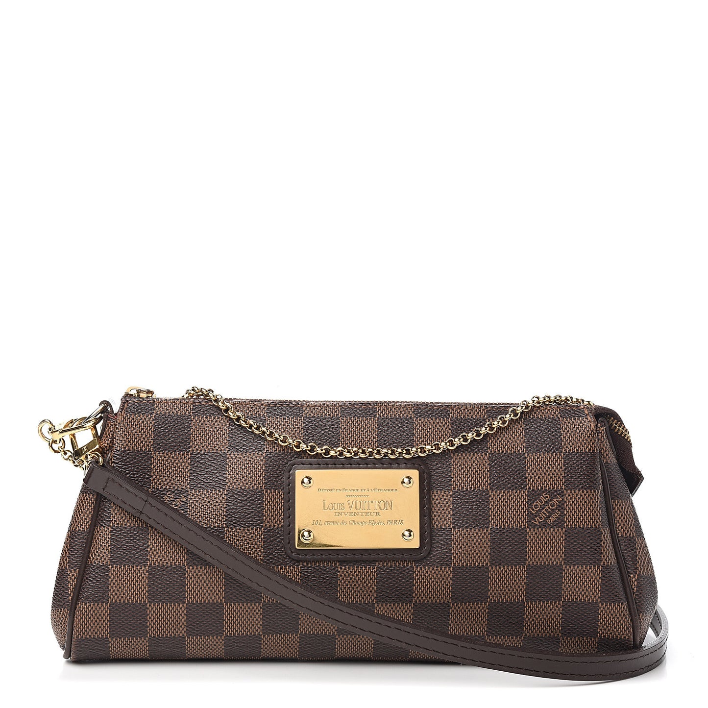 Damier Ebene Eva Clutch