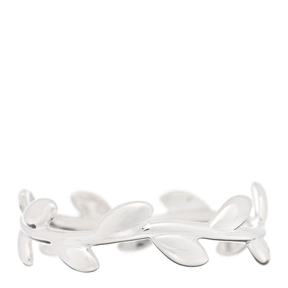 Tiffany Sterling Silver Paloma Picasso Narrow Olive Leaf Band Ring 54 7 3 of 5