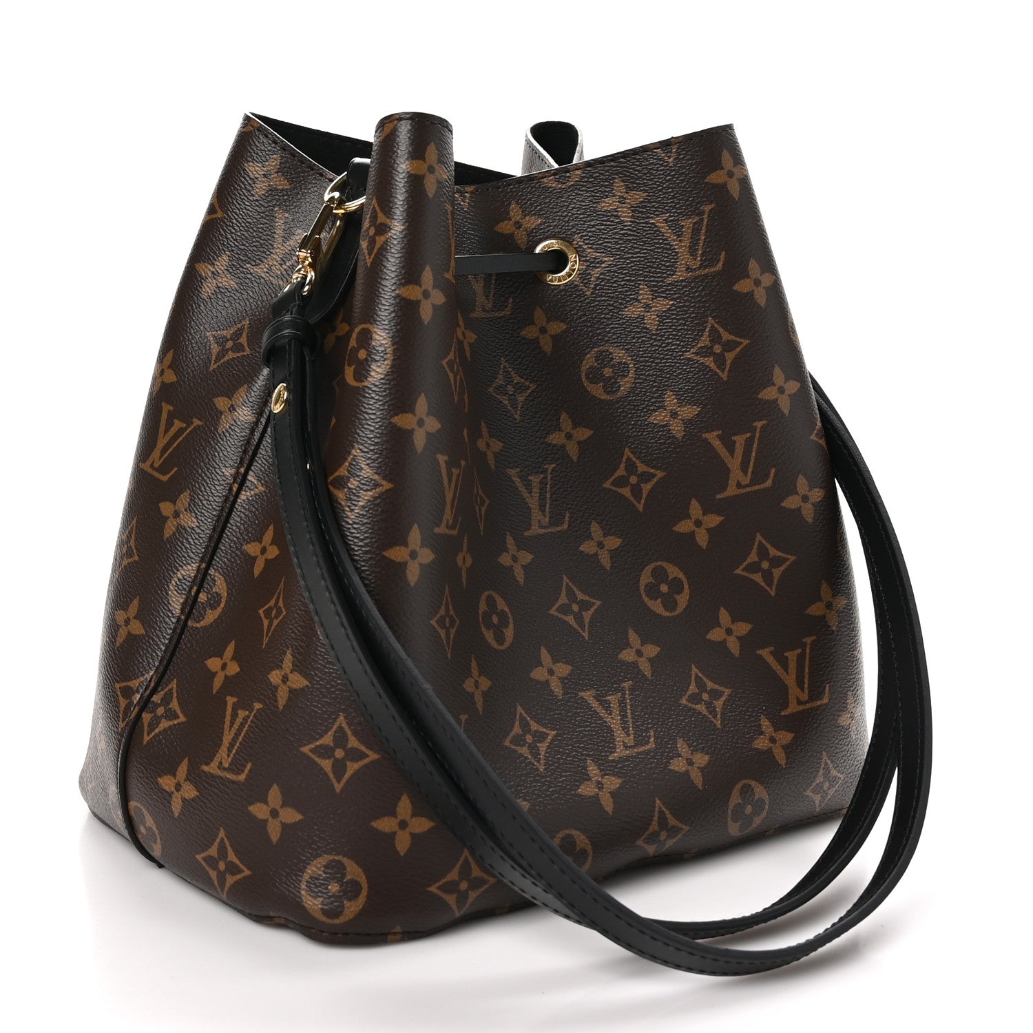 Louis Vuitton Monogram Neonoe MM Black 3 of 9