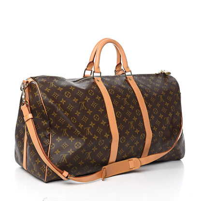 Louis Vuitton Monogram Keepall Bandouliere 55 3 of 18