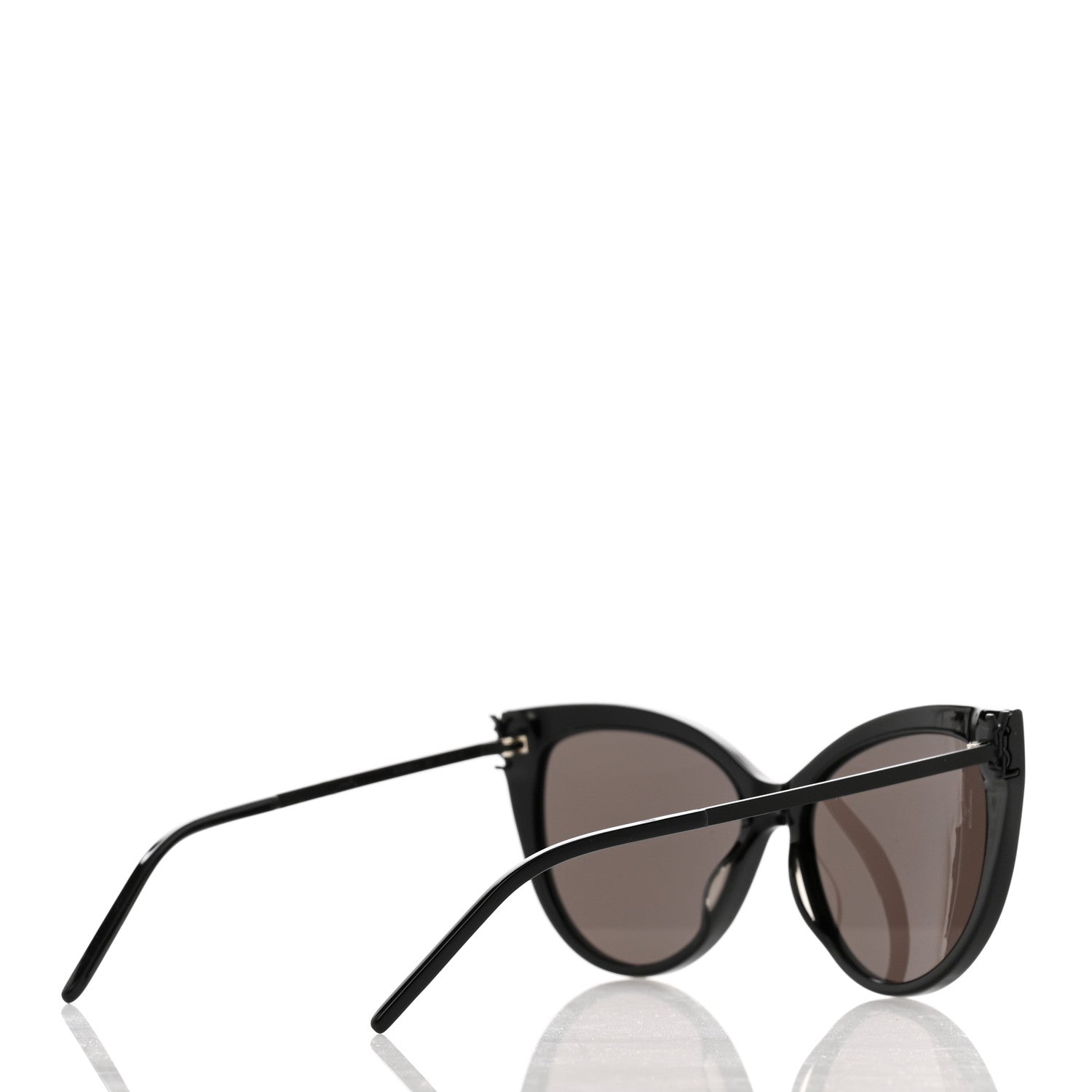 Saint Laurent Square Acetate Metal SLM48S Sunglasses Black 4 of 7