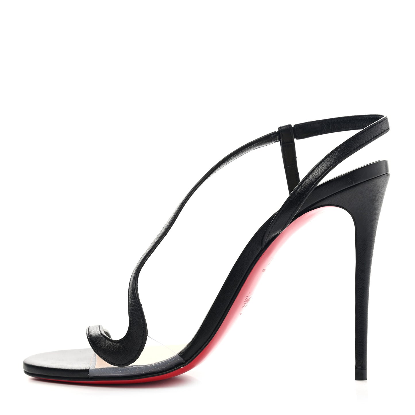 Nappa Rosalie 100 Sandals 37.5 Black